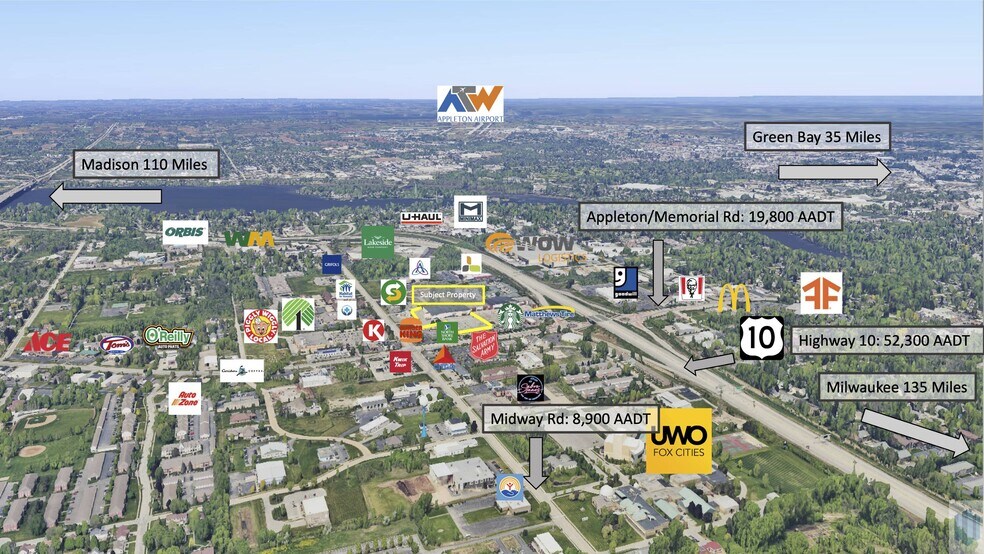 More Photos Of 1578 Appleton Rd, Menasha Storefront For Lease