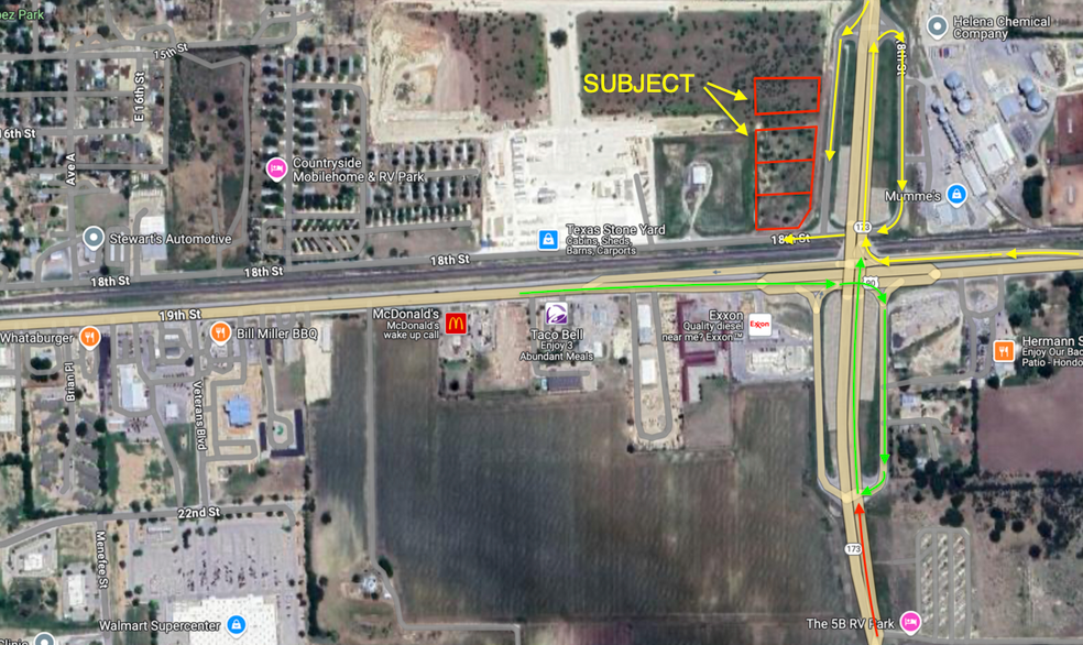 Primary Photo Of 00 00 East 18th Street St, Hondo Land For Sale