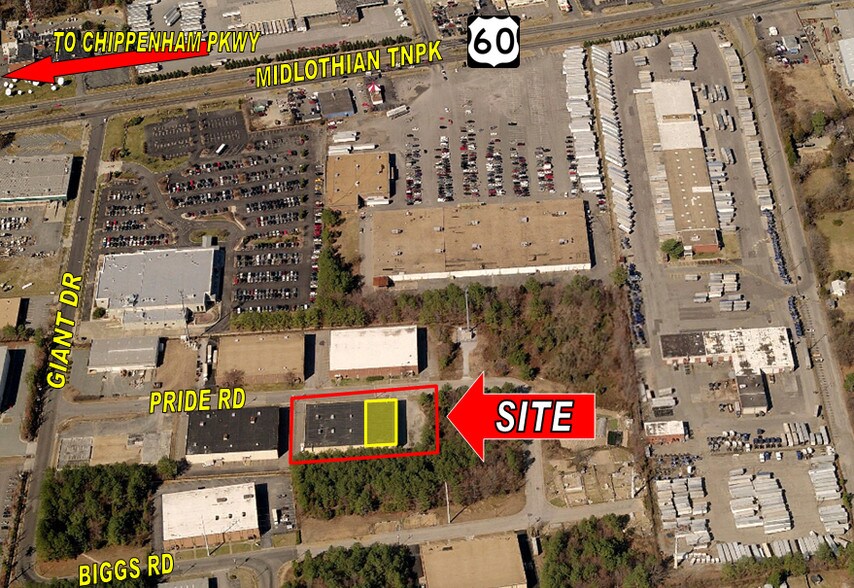 More Photos Of 5519 Pride Rd, Richmond Warehouse For Lease