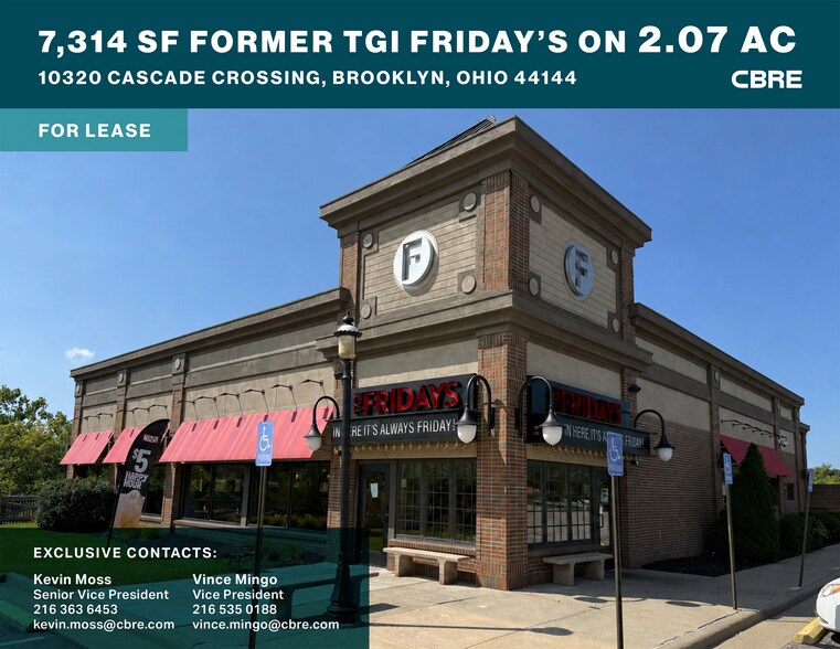 Primary Photo Of 10320 Cascade Crossing, Brooklyn Restaurant For Lease
