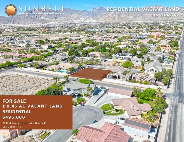Primary Photo Of 6250 Calm Brook Ct, Las Vegas Land For Sale
