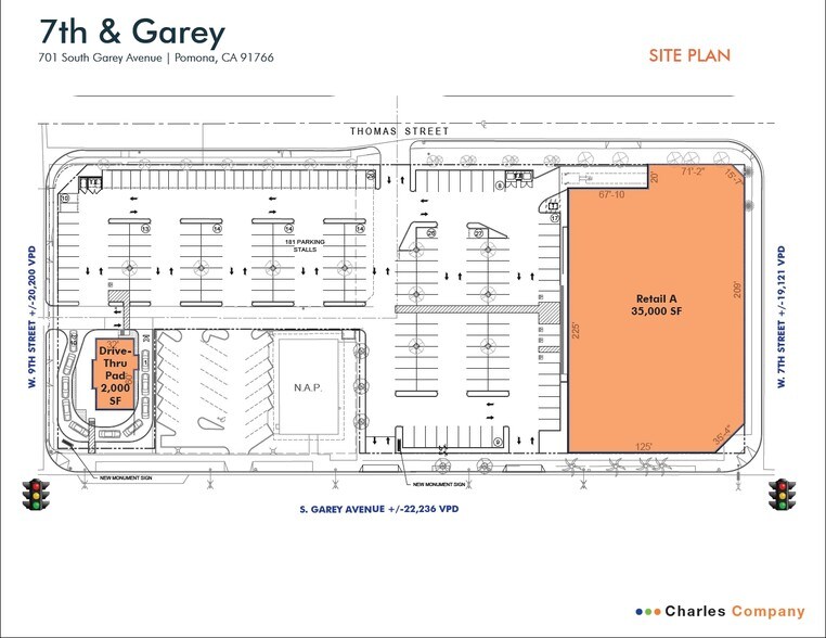 Primary Photo Of 701 S Garey Ave, Pomona Freestanding For Lease