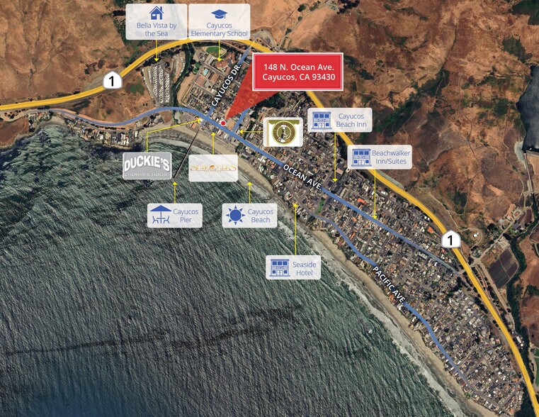 More Photos Of 148 N Ocean Ave, Cayucos Freestanding For Sale