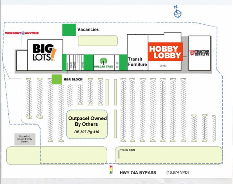 More Photos Of 1601-1639 US Highway 74A Byp, Spindale Unknown For Lease