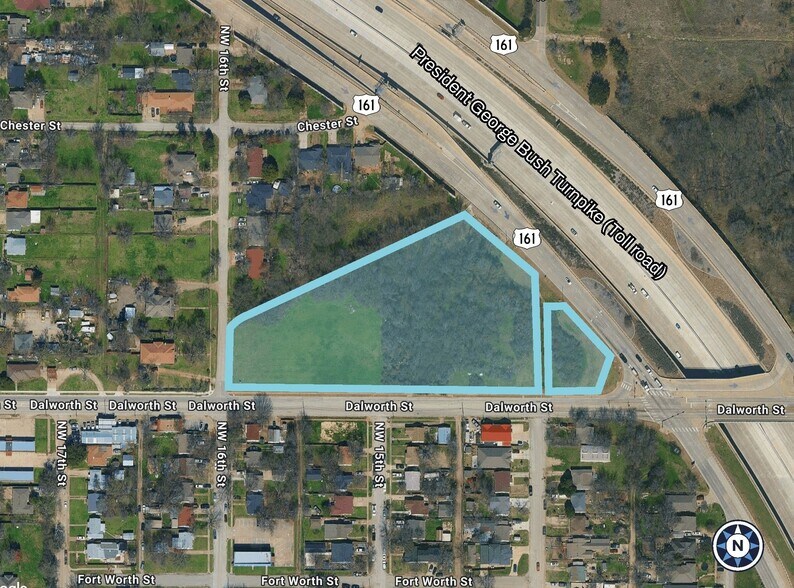 Primary Photo Of 1318 Dalworth Street, Grand Prairie Land For Sale