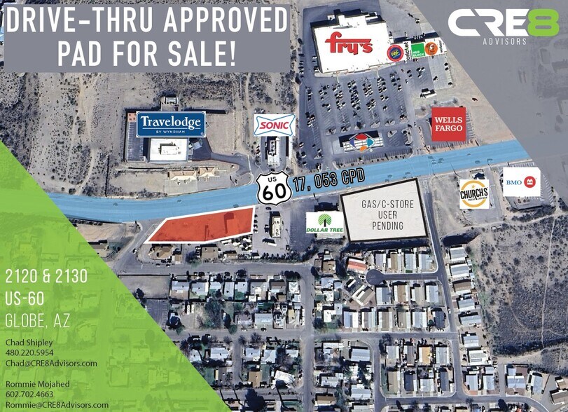 Primary Photo Of 2120-2130 US-60, Miami Land For Sale