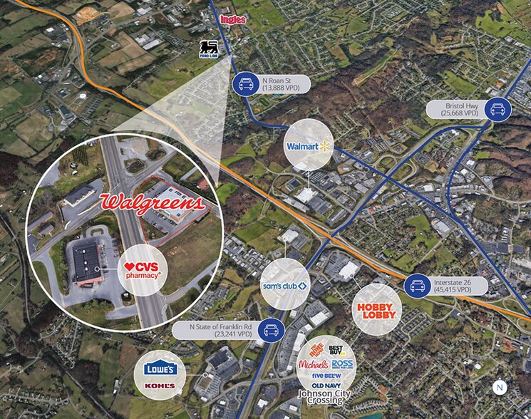 More Photos Of 4210 N Roan St, Johnson City Drugstore For Sale