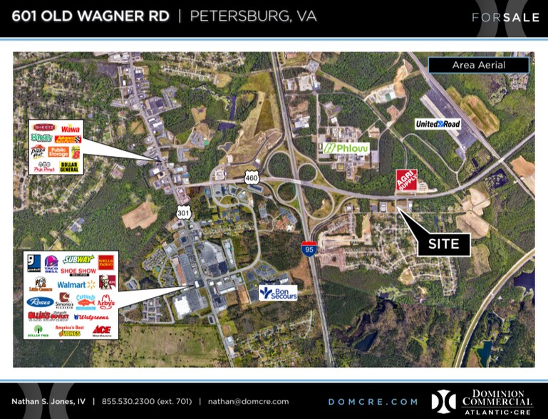 More Photos Of 601 Old Wagner Rd, Petersburg Office For Sale