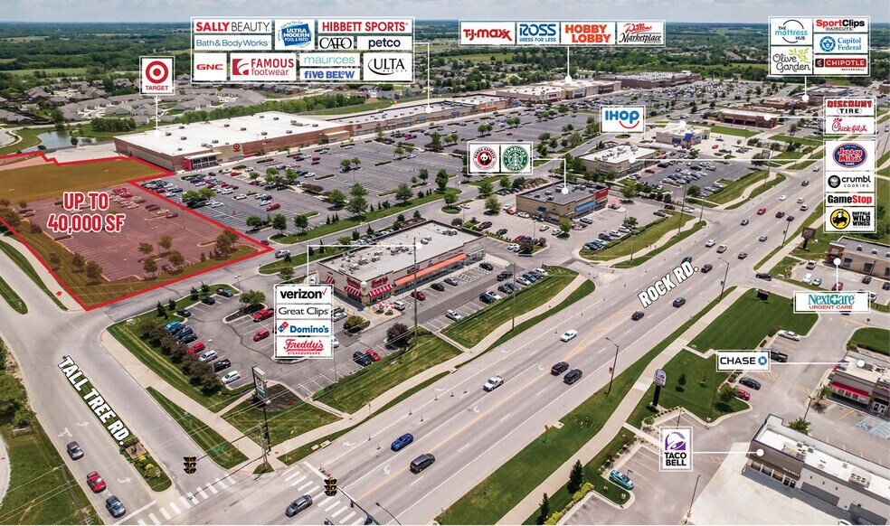 Primary Photo Of 1900 Block N Rock Rd, Derby Land For Sale