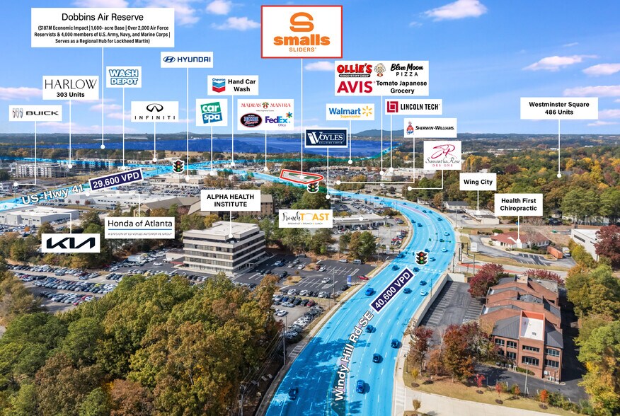 More Photos Of 2355 Windy Hill Rd SE, Marietta Fast Food For Sale