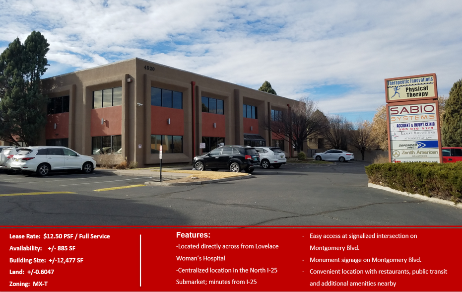 Primary Photo Of 4520 Montgomery Blvd NE, Albuquerque Office For Lease