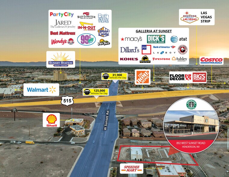 More Photos Of 892 W Sunset Rd, Henderson Fast Food For Sale