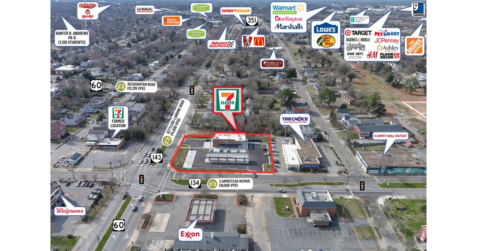 More Photos Of 30 S Armistead Ave, Hampton Convenience Store For Sale