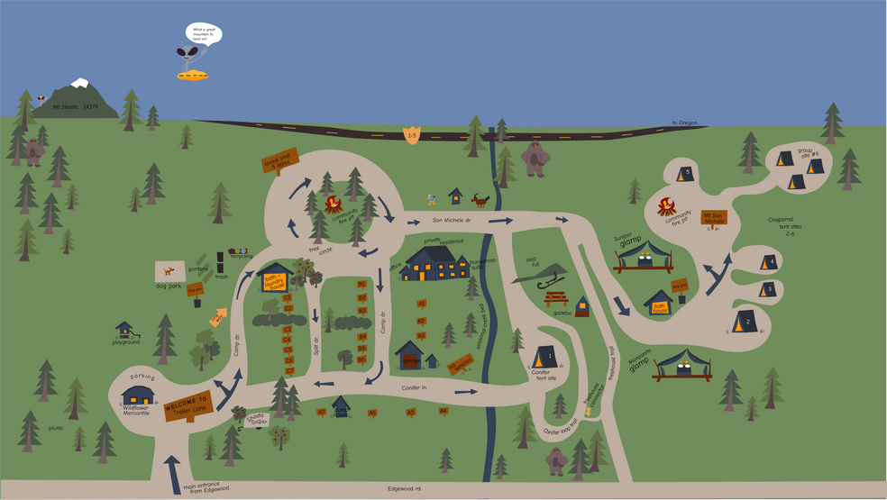 More Photos Of 27535 Edgewood Rd, Weed Trailer Camper Park For Sale