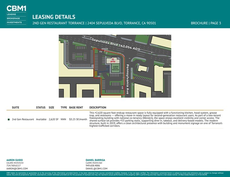 More Photos Of 2404 Sepulveda Blvd, Torrance Fast Food For Lease