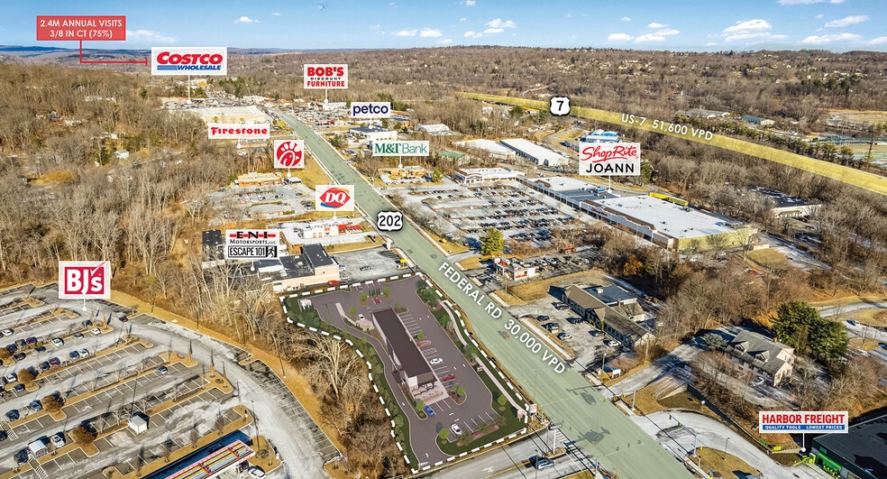 More Photos Of 112 Federal Road, Brookfield Storefront For Sale