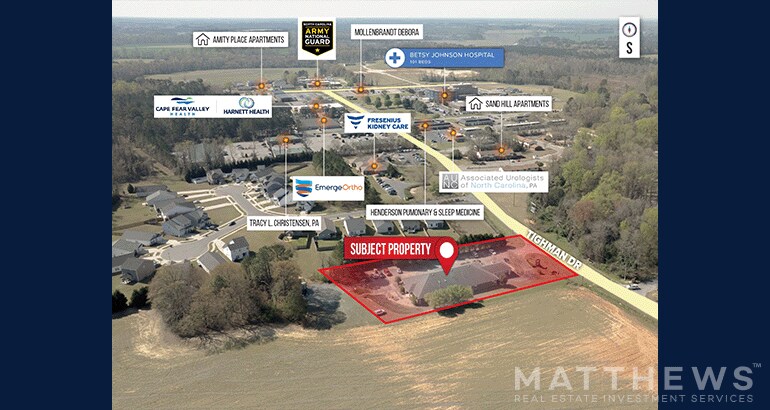 More Photos Of 303-305 Tilghman Dr, Dunn Medical For Lease