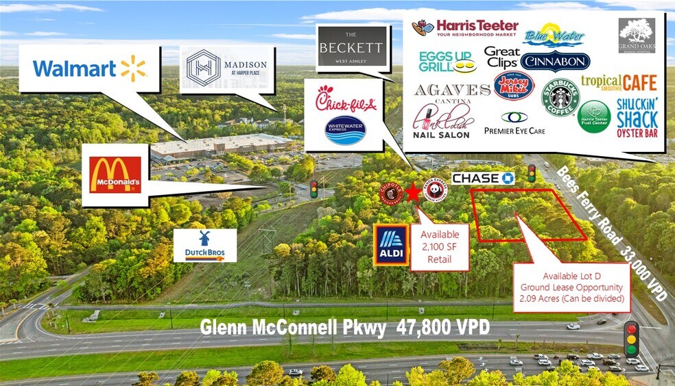 More Photos Of 3943 W Ashley Cir, Charleston General Retail For Lease