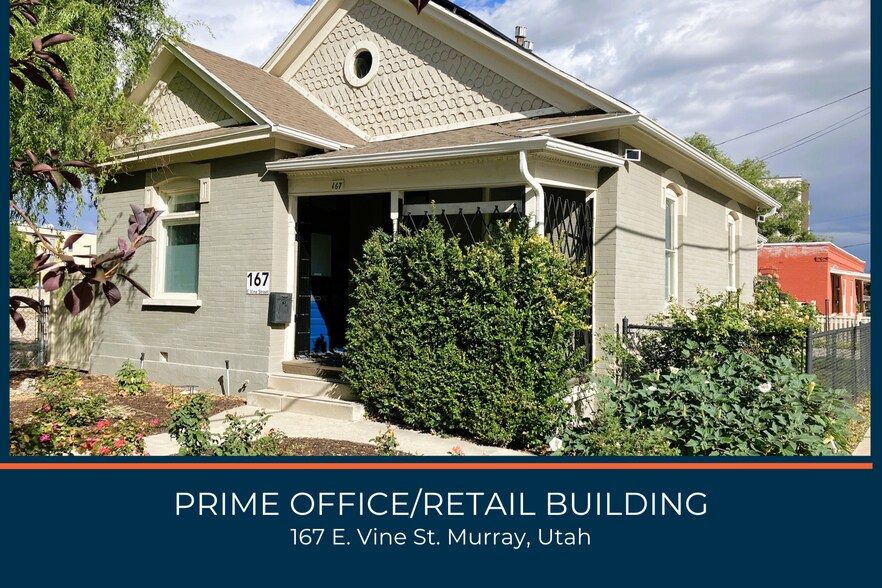 Primary Photo Of 167 E Vine St, Murray Office For Sale