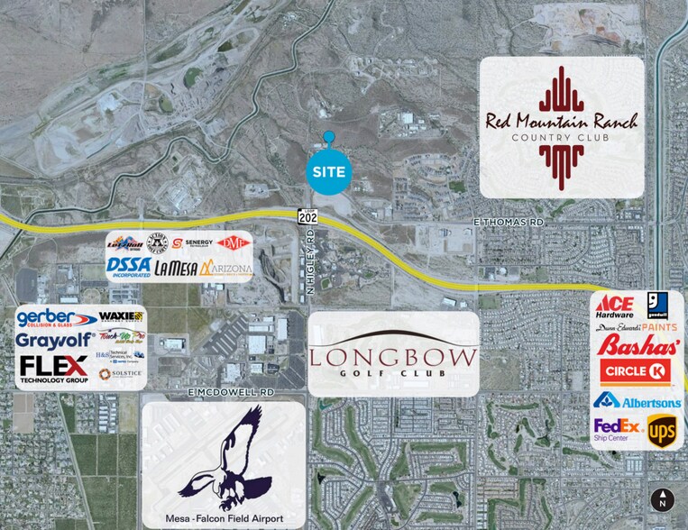 More Photos Of N/NEC Higley & Thomas, Mesa Land For Sale