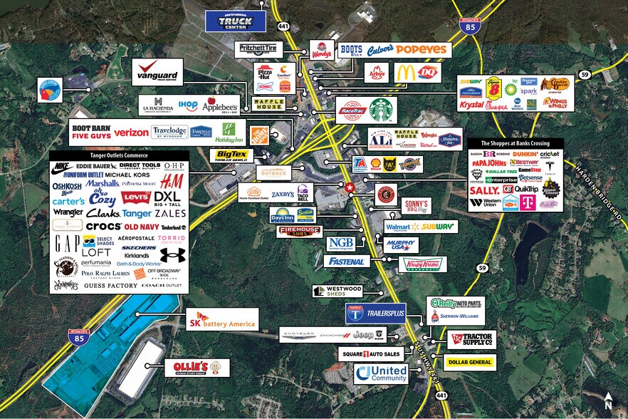 More Photos Of 30856 US-441, Commerce Fast Food For Sale