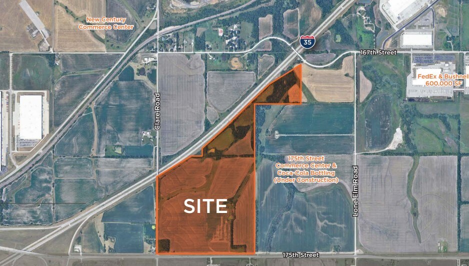 More Photos Of NEC Clare Road & 175th Street, Gardner Land For Sale