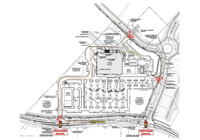 More Photos Of S New Hope Rd, Belmont Land For Lease