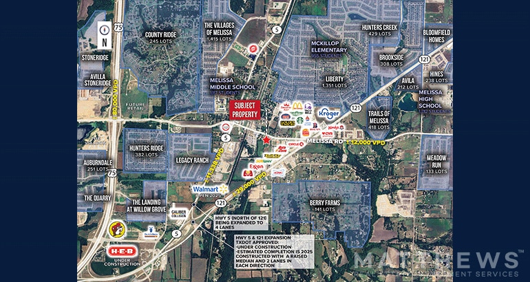 More Photos Of 1831 E Melissa Rd, Melissa Storefront Retail Office For Lease