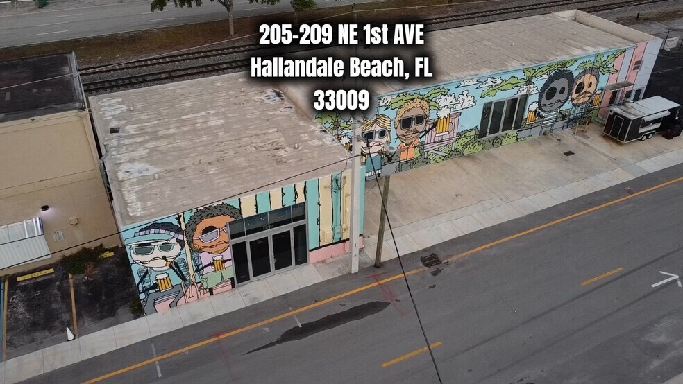 Primary Photo Of 205-209 NE 1st Ave, Hallandale Beach Flex For Sale