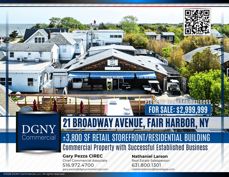 More Photos Of 21 Broadway ave, Fair Harbor Storefront Retail Residential For Sale