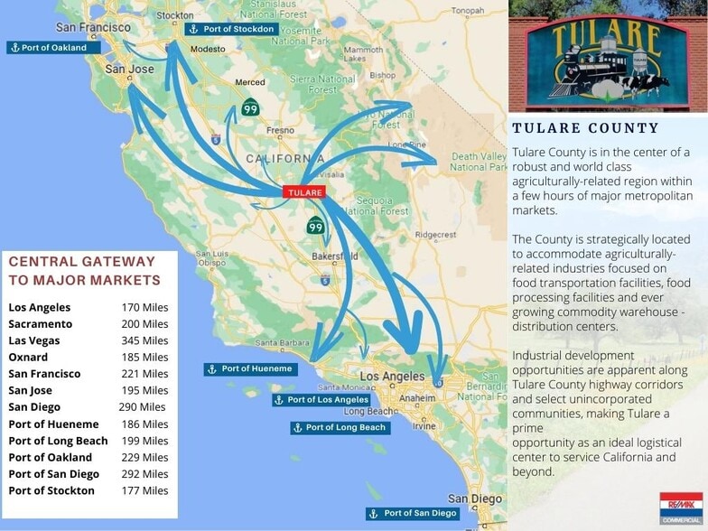More Photos Of 2918 Pratt st, Tulare Distribution For Lease
