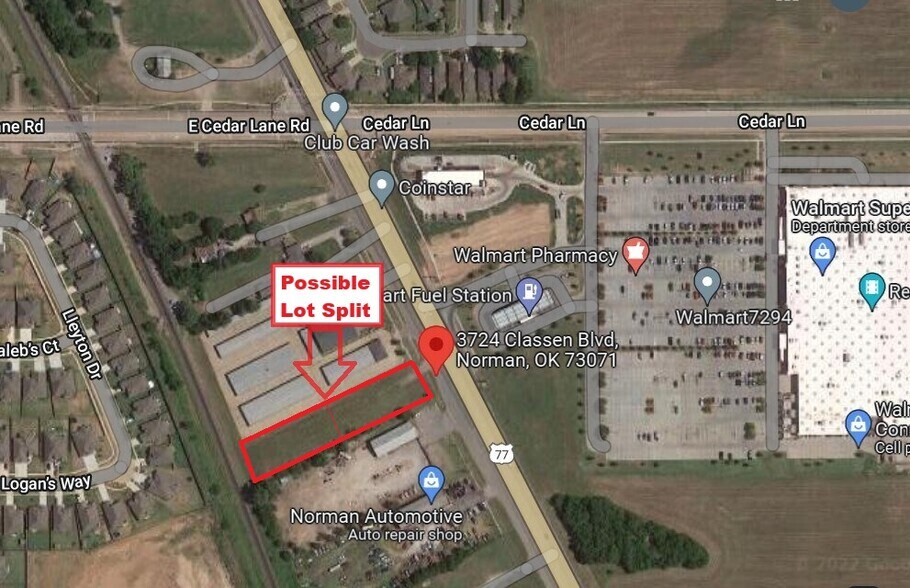 More Photos Of 3724 Classen Blvd, Norman Land For Sale