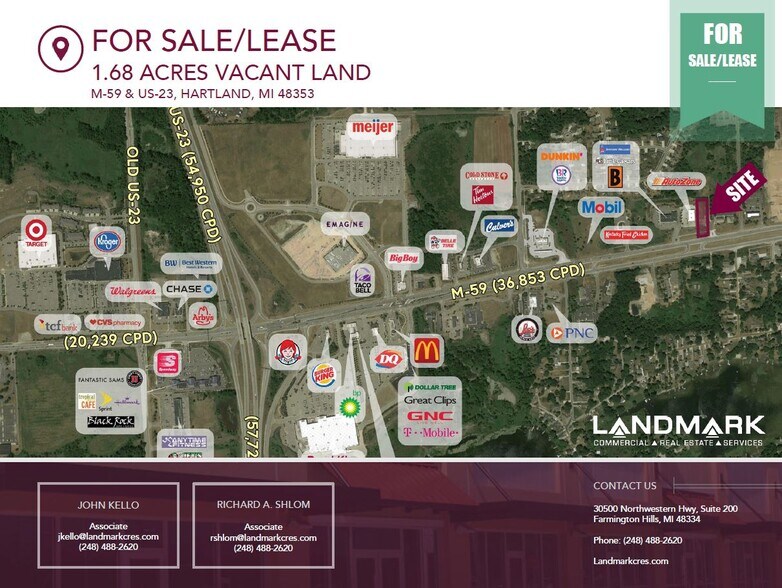 Primary Photo Of 11383 Highland Rd, Hartland Land For Lease