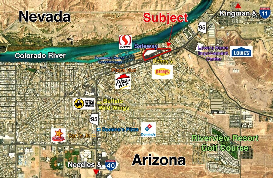 More Photos Of 1751 Highway 95, Bullhead City Freestanding For Lease