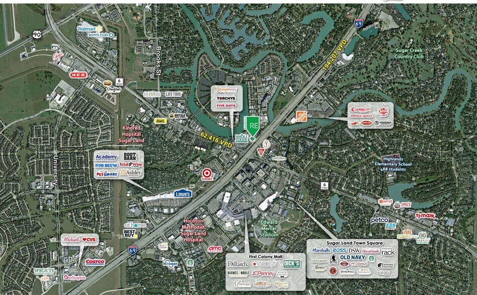 More Photos Of 15820 Southwest Fwy, Sugar Land Freestanding For Lease