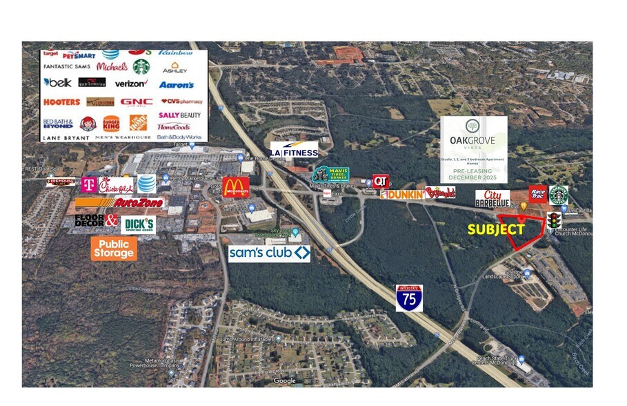 More Photos Of 1199 Jonesboro Rd, Mcdonough Land For Lease