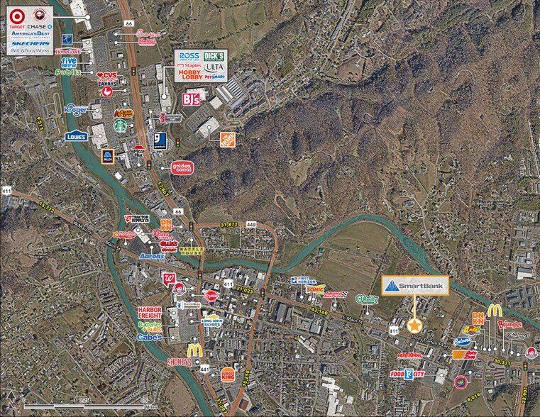 More Photos Of 710 Dolly Parton Pky, Sevierville Bank For Sale