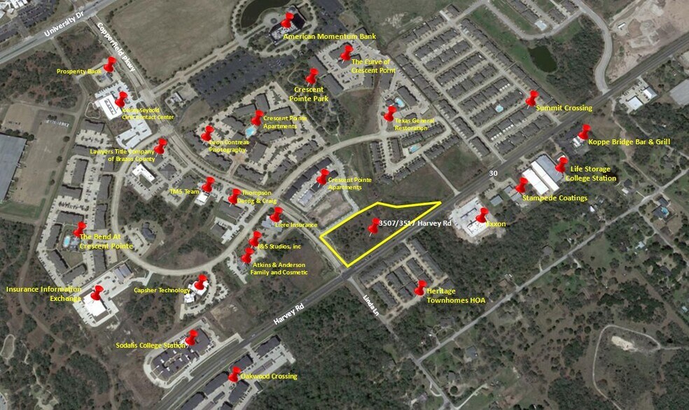 Primary Photo Of 3505 Harvey, College Station Land For Sale