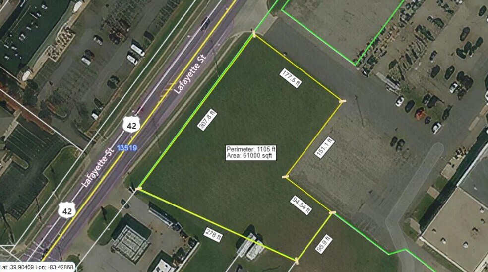 Primary Photo Of 284 Lafayette St, London Land For Sale