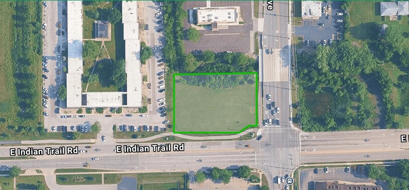 Primary Photo Of NW East Indian Trail & Farnsworth Ave @ Indian Trail, Aurora Land For Sale