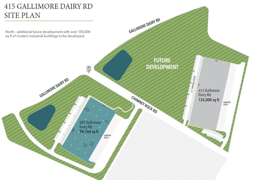 More Photos Of 415 Gallimore Dairy Rd, Greensboro Warehouse For Lease