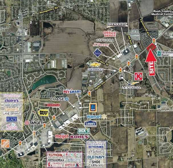 Primary Photo Of 1521-1553 Ogden Ave, Aurora Land For Lease