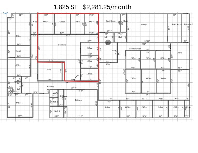 Primary Photo Of 4400 Mangum Dr, Flowood Office For Lease