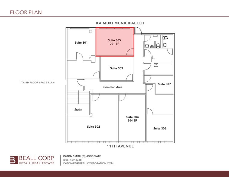 More Photos Of 1127 11th Ave, Honolulu Office For Lease