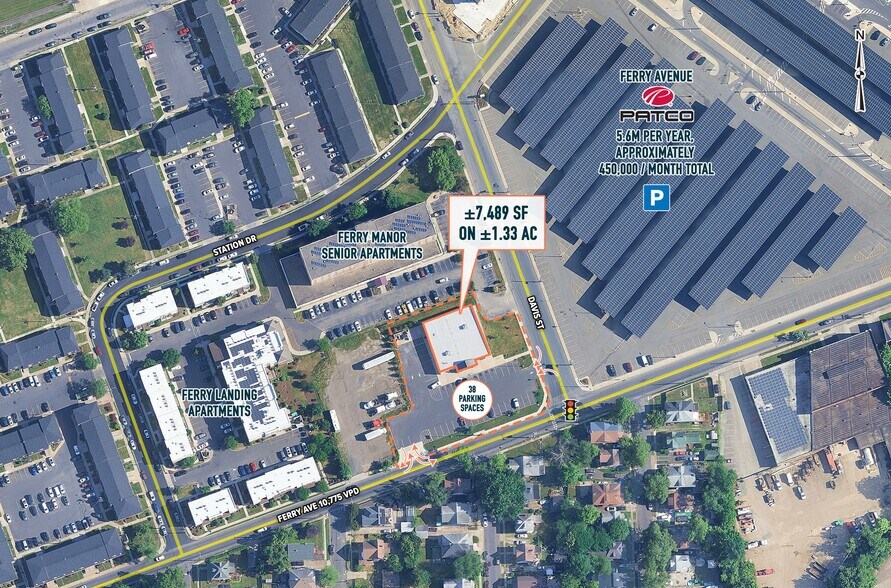 More Photos Of 2075 Ferry Ave, Camden Freestanding For Lease