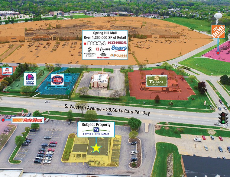 More Photos Of 154 S Western Ave, Carpentersville Bank For Sale