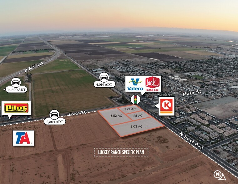 More Photos Of NEC HWY 78 & N BEST Ave, Brawley Land For Sale