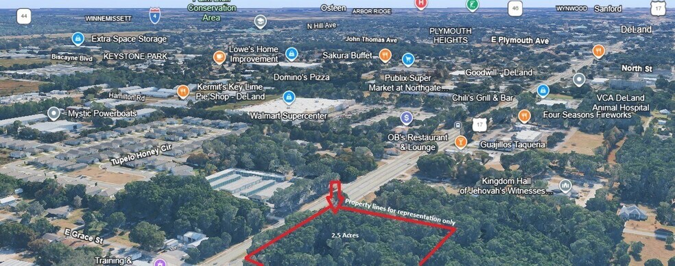 More Photos Of 1816 N Woodland Blvd, Deland Land For Sale