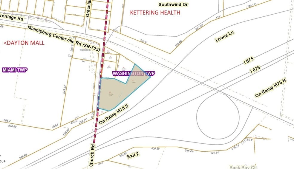 More Photos Of 1944 Miamisburg Centerville Rd, Dayton Land For Sale