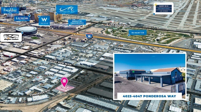 Primary Photo Of 4023 Ponderosa Way, Las Vegas Industrial For Sale